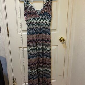 Chevron Maxi Dress